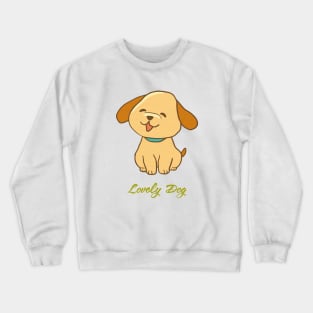 Lovely dog Crewneck Sweatshirt